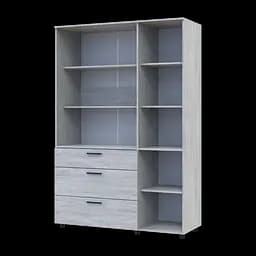 Шафа для одягу Doros Торн Сосна Натті 3 ДСП/3Ш (полиці) 135х51.6х200 (44900482) - мініатюра 4