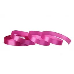 Атласна стрічка для рукоділля Bambi АБ-138, 0.6 см x 23 м, Малиновий