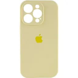 Чохол Epik Silicone Case Full Camera Protective AA для Apple iPhone 16 Pro Max 6.9 Жовтий/Mellow Yellow