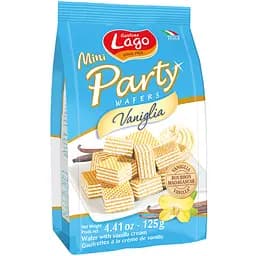 Вафли Gastone Lagо Mini с ванилью 125 г (756005)