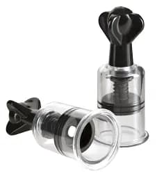 Вакуумні стимулятори сосків Pipedream Fetish Fantasy Series Super Suckers 10.2 см прозорий