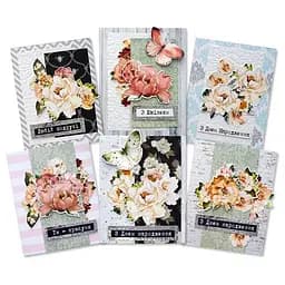 Набор для создания открыток Where beauty lives FDGCK-047, 6 шт