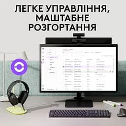 Bluetooth-гарнітура Logitech Zone Vibe Wireless UC Graphite (981-001199) - мініатюра 5