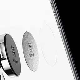 Пластина для утримувача Baseus Magnet Iron Suit ACDR-A0S Silver - мініатюра 2