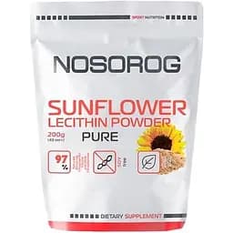 Натуральна добавка Nosorog Sunflower Lecithin Powder 200 г