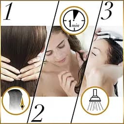 Засіб для догляду за волоссям Pantene Pro-V 1 Minute Поживний Коктейль, 3х15 мл - мініатюра 4