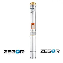 Насос глибинний відцентровий Zegor 3,5SDM309-0.55 кабель 8 м + ремкомплект 30412 - мініатюра 2