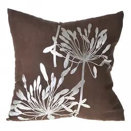 Подушка декоративна Brille UM18 D12-010 коричнево-сіра