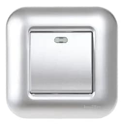 Выключатель Brille TB-1VL Grey