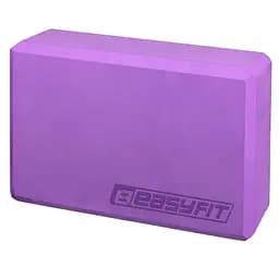 Блок для йоги EasyFit EVA Фиолетовый