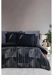 Постільна білизна Lufian Black Сатин Luoca Patisca pbe0050997