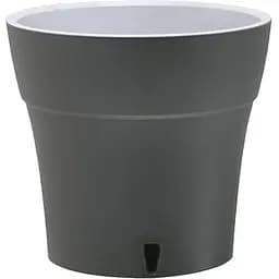 Вазон Santino Dali 7.8 л антрацитово-серый (DAL78ANT/GRY-MAT)