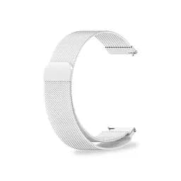 Металевий ремінець Watchbands Milanese Loop Samsung Galaxy Watch 4 Classic 42mm - срібний ширина кріплення 20мм (WB00S4MMILANESE3442) - мініатюра 3