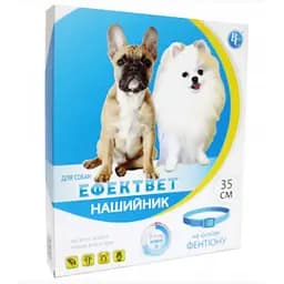 Нашийник для собак Ветсинтез Ефектвет Color протипаразитний 35 см (VSN34858)