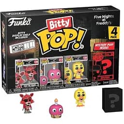 Набір фігурок Bitty Pop Five Nights at Freddy's Freddy 4 Pack 5 ночей з Фредді 4 пак 3 см (F FNF 4P1)
