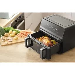 Мультипіч Sencor Dual Vita Fryer чорний 9 л 2700 Вт (SFR9650BK) - мініатюра 10