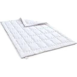 Ковдра вовняна MirSon Deluxe Italy Hand Made №165 демісезонна 172x205 см біла - мініатюра 2
