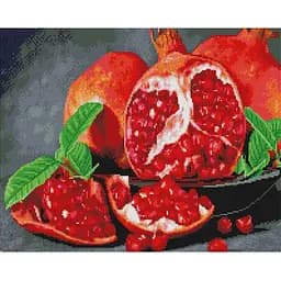 Алмазная мозаика Brushme Вкусный гранат GF5448 40х50 см