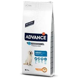 Сухий корм для дорослих собак великих порід Advance (Едванс) Adult Maxi з куркою та рисом 18 кг