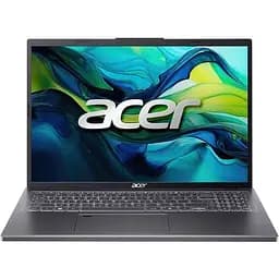 Ноутбук Acer Acer Aspire 16 A16-51GM-57E1, Intel Core 5 120u Pana La 5ghz, 16" Wuxga, 16gb, SSD 512gb, Nvidia Geforce Rtx 2050 4gb, DOS, Steel сірий - мініатюра 3