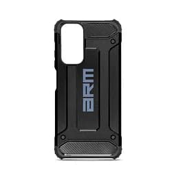 Чехол для Xiaomi Redmi Note 12S 4G, Panzer, черный, противоударный, бронированный, милитари, панель-накладка, защита всего корпуса, защита дисплея и камеры, термополиуретан (TPU) + поликарбонат (PC), ArmorStandart (ARM70786)