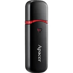 USB флеш накопичувач Apacer 32GB AH333 black USB 2.0 (AP32GAH333B-1) - мініатюра 3