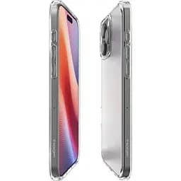 Прозорий чохол Spigen Ultra Hybrid Frost Clear для iPhone 16 Pro (ACS08122) - мініатюра 3
