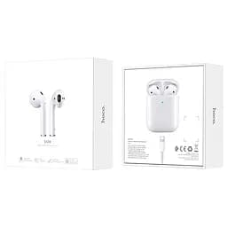 Бездротові навушники Hoco ES39 TWS з функцією бездротової зарядки, Bluetooth 5.3, з мікрофоном, білі - мініатюра 4