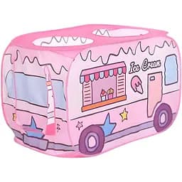 Дитячий намет MR 1483-3 фургончик з морозивом з вентиляцією та входом-накидкою, 110 х 69 х 70 см