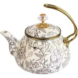 Чайник емальованний Elmani Bird з кришкою 2.2 л