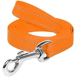 Поводок Dog Extreme из нейлона (ширина 20мм, длина 150см) оранжевый