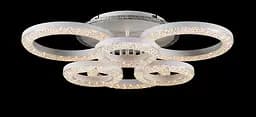 Люстра стельова LED Splendid Ray L2722/3+3, 152W, білий, з пультом, димер, сучасний стиль - мініатюра 3