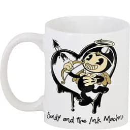 Кухоль GeekLand Bendy and the Ink Machine Бенді та чорнильна машина BM .02.04 330 мл чорний - мініатюра 3