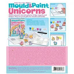 Набір для творчості 4M Mould & Paint Магніти з гіпсу Єдиноріг (00-04708) - мініатюра 5