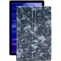 Чохол StatusCASE з екошкіри для планшету Samsung Galaxy Tab A7 10.4 2020 (T505) Хаки-синій