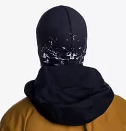 Балаклава Buff MICROFIBER BALACLAVA phys black Чорний-Білий - мініатюра 4