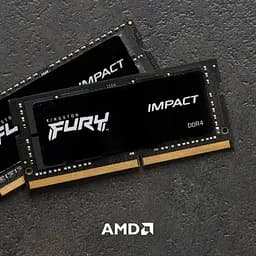 Модуль памятi SO-DIMM DDR4 2x16GB/3200 Kingston Fury Impact (KF432S20IBK2/32) - мініатюра 6