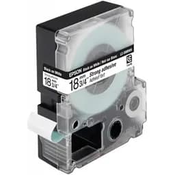 Стрічка для принтера етикеток Epson LK5WBW (C53S655012)
