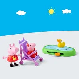 Ігровий набір PEPPA FIGURINES серії "Моменти з Пеппою" – СЕСТРИЧКИ НА ПРОГУЛЯНЦІ Peppa Pig G0528 - мініатюра 5
