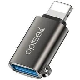 OTG перехідник Yesido GS14 Lightning to USB 3.0 метал