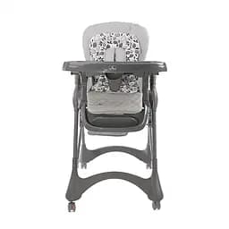 Дитячий регульований стільчик для годування немовлят Bellissimo Cool Grey Pu Leather Lorelli Світло-сірий - мініатюра 2