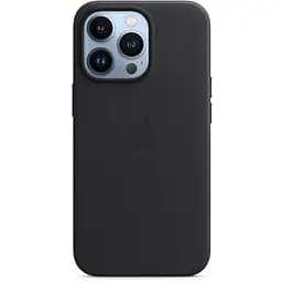 Чохол Leather Case з MagSafe для Apple iPhone 13 Pro Midnight (MM1H3) [61209] - мініатюра 4