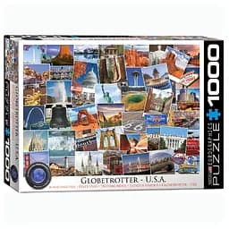 Пазл Eurographics Дорогами США, 1000 элементов (6000-0750)
