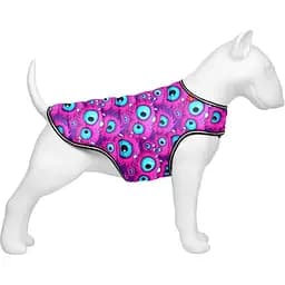 Курточка-накидка для собак Collar Waudog Clothes, рисунок "Глаз монстра", XL, А 47 см, B 68-80 см, С 42-52 см