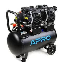 Компресор 4-циліндровий безмасляний Apro OFE-50 2х1,5кВт 475 л/хв 50 л 30412