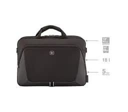 Сумка для ноутбука, XE Brief 16", чорна Wenger teh0014592 - мініатюра 4