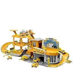 Паркування 660 A-199, 82 деталі, металеві та пластикові вертоліт, мотоцикл, екскаватор, бетонозмішувач