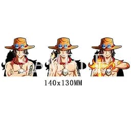 Голографічна наклейка Ван Піс Ейс Портгас Д. One Piece Ace Portgas D.
