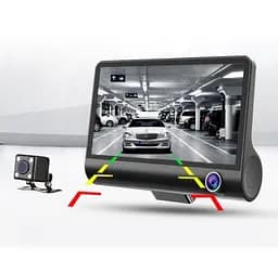 Відеореєстратор для авто з 3 камерами Car DVR WDR Full HD 1080P - мініатюра 2