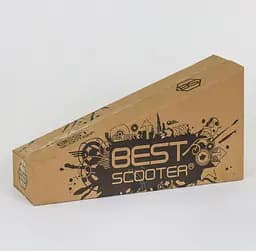 Самокат Best Scooter 59х17х26 см Салатово-чорний 000231530 - мініатюра 5